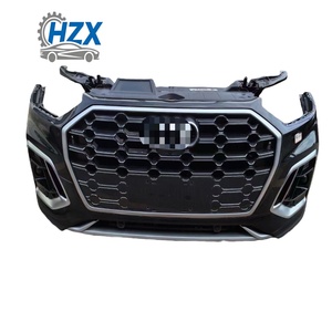 Ensemble de pare-chocs de voiture d'occasion authentique pour <span class=keywords><strong>Audi</strong></span> Q5L, kit de carrosserie, accessoires, calandre, phares, ventilateur électronique, capot moteur - Product Image 1