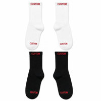 SK03 MINFAN Chaussettes pour hommes en gros, lot de 2 paires, chaussettes en coton mi-mollet, amusantes, originales, imprimées, décontractées, tendance