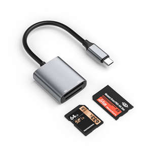 Two-in-One Type-C MS/SD Card Reader Compatible with Long &amp; Short Stick <strong>USB</strong> for CCD <strong>Cameras</strong> Mobile Phones &amp; Computers - Product Image 4