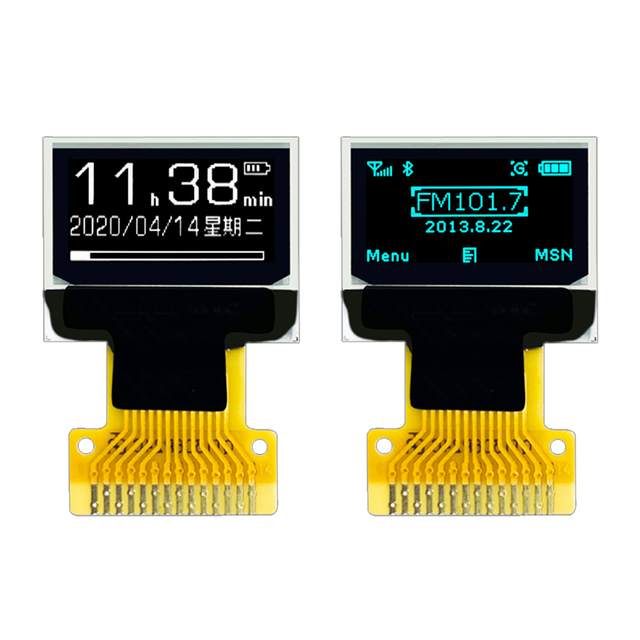 0.49 Inch Mini PMOLED Monochrome Display 64x32 Resolution SSD1306 Driver 4-wire SPI/I2C Interface