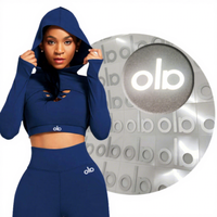 Autocollant thermocollant de haute qualité, découpé au laser, imprimé, avec logo 3D gaufré et réfléchissant, lavable, pour marque de mode