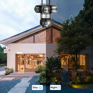 Rscamtom 6K 3เลนส์กล้องแผงเซลล์แสงอาทิตย์, กล้อง okam Pro พลังงานแสงอาทิตย์<span class=keywords><strong>4G</strong></span> ซิมการ์ดกล้องปลุกตรวจจับการเคลื่อนไหวกลางแจ้ง - Product Image 5