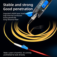 Testeur de câble à fibre optique 5MW, localisateur de défaut visuel, localisateur de défaut laser rouge à fibre optique, traqueur, stylo de test de fibre optique 1-5km