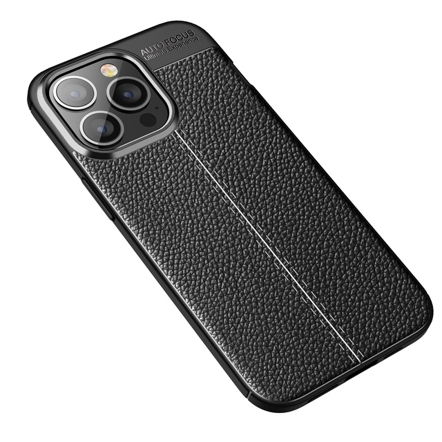 TPU Leather Case for iPhone 17 Air 16E 16 15 14 13 12 11 Pro XS Max Shock Phone Case for Samsung Galaxy S23 Ultra M54 A34 A54