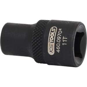 KS TOOLS - 460.0970 Clé à douille pour étrier pour Renault/Scania/Volvo, 11 pans-EAN 4042146639719 HEAVY VEHICLES - Product Image 3