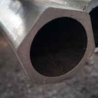 ASTM A519 Kaltgezogenes Sechskant-Steckrohr aus Stahl 0,75x0,375 Zoll Innen- & Außensechskant konzentrisch für Schraubenschlüssel & Steckschlüsselwerkzeuge, Rohling, Sondergröße