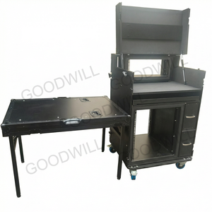 2026 New Design Factory Direct Supply Broadcast Work <strong>Case</strong> ATA Flight Road <strong>Case</strong> With Table - Product Image 3
