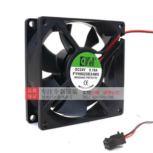 พัดลมระบายความร้อน Fyh 8 ซม. DC24V 0.18A แบบแกนหมุน สำหรับคอมพิวเตอร์เซิร์ฟเวอร์ - Product Image 4
