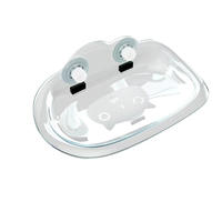 Lit pour chat d'intérieur Petop, hamac transparent à ventouses, perchoir transparent pour chat, fixation solide sur fenêtre, pour les siestes ensoleillés