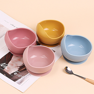 Tazón de Silicona de Grado Alimenticio Personalizado para Bebés, Libre de BPA, Vajilla para Niños Pequeños, Juego de Platos para la Hora de Comer, Diseño con Logotipo - Product Image 4