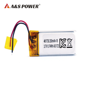 Compact 461730 3.7V 200mAh LiPo Battery Long Cycle Life Stable Performance for Portable Electronics - Product Image 4