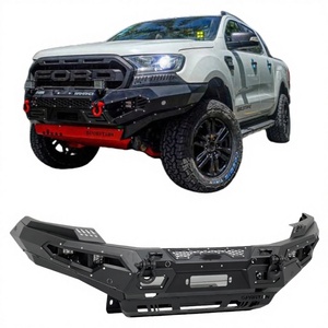 กันชนหน้า-หลังเหล็กคาร์บอนคุณภาพสูงสำหรับรถออฟโรด 4x4 รุ่น <span class=keywords><strong>Ranger</strong></span> Xlt <span class=keywords><strong>Xls</strong></span> Wildtrak Px2 Px3 T7 T8 ปี 2016~2024 ลดราคาพิเศษ - Product Image 1