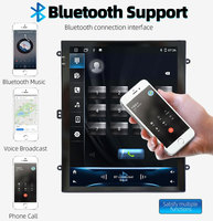 Sistema de Navegación GPS para Automóvil, Conversor DSP FM, Reproductor Multimedia MP5 HD, Monitor de Pantalla Táctil LCD Impermeable con CarPlay