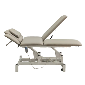 HICOMED portatile moderno in pelle sintetica salone di bellezza massaggio letto di terapia fisica 2 motore elettrico robusto telaio fornitore cinese - Product Image 1