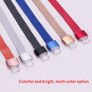 New Polyester Truyền Nhiệt Dây Buộc Silicone Thẻ Tay Áo Giấy Chứng Nhận Key Điện Thoại Di Động Dây Buộc Với ABS 50 Tùy Chỉnh Mega Cn; Gua - Product Image 4