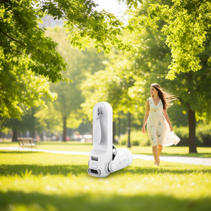 Mini Ventilador Portátil con Carga USB, Linterna y 3 Velocidades de Enfriamiento, Marca DB, Ventilador de Mano para Uso en Exteriores, Cuerpo de Plástico 200 - Product Image 2