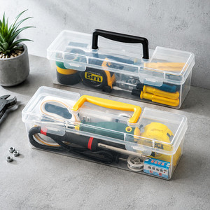 Scatola Portautensili da Cucina Trasparente Portatile, Contenitore in Plastica PP per Accessori e Viti, Utensile da Cucina - Product Image 2