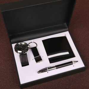 Men's Fashion Valentine's Day & Father's Day Father's Day Belt Wallet Watch Keychain <b>Gift</b> <b>Box</b> for New Year Welcome <b>Gifts</b> - Product Image 5