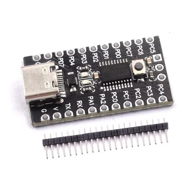 CH32V003F4P6 Core Board Development Board Microcontroller RISC-V Processor 64K Embedded Prototyping SMD Mounting