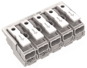 100% Original <strong>294</strong>-4005Lighting Connector Female Power SupplyConnector Push-in 24 A, 5 Pole, 500 V, White, <strong>294</strong> Series - Product Image 2