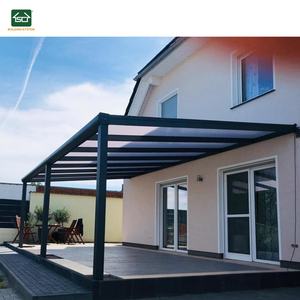 Couverture <span class=keywords><strong>de</strong></span> patio approuvée CE Portes Auvent <span class=keywords><strong>Abri</strong></span> <span class=keywords><strong>de</strong></span> pluie Terrasse aluminium toit <span class=keywords><strong>de</strong></span> <span class=keywords><strong>jardin</strong></span> étanche gazebo mural - Product Image 6