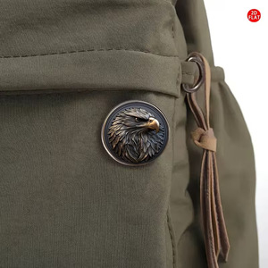 Pin de Metal Esmaltado con Diseño de Águila, Broche Infantil para Sombreros, Cuellos, Ropa y Bolsos - Product Image 4