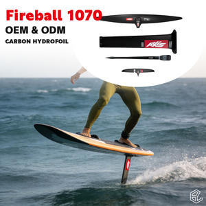 OEM/ODM Axis Foil Fireball 1070 AXIS Hydrofoil en carbone pour sports nautiques, kitesurf, planche de surf, efoil, aile de surf, foil de kitesurf, hydrofoil - Product Image 4