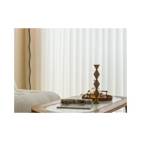 Stores verticaux occultants en tissu polyester, design moderne, sur mesure, faciles à nettoyer, pour fenêtre française