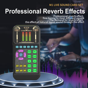 ชุดการ์ดเสียงไร้สายขนาดเล็กพกพาได้ชุดอุปกรณ์การตัดเสียงรบกวนแบบเสียงสะท้อนสำหรับการถ่ายทอดสดกลางแจ้ง - Product Image 6