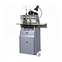 Machine à relier industrielle 25 mm pour reliure plate et à chevalet, équipement de traitement du papier pour cahiers et magazines