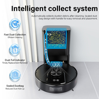 Aspiradora Robótica Inteligente V2L-SJ con Autovaciado, Navegación Láser, Filtro HEPA y Alta Succión, con Logotipo Personalizable OEM