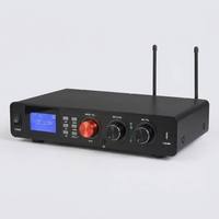 Penguat Daya KTV TL-K430 6 Sumber Input Optik Koaksial AUX1 AUX2 USB WAV FLAC Lossless 4 8 Ohm untuk Penggunaan di Rumah/Kamar