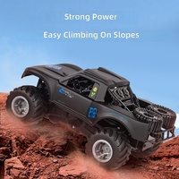 JJ 1/16 4WD Véhicule tout-terrain télécommandé étanche IPX7 360° °   Jouet RC tout-terrain aquatique et terrestre avec fonction de dérive et de cascades