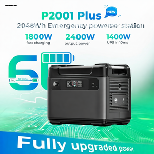 ระบบพลังงานแสงอาทิตย์แบบพกพา OEM ODM กำลังไฟ 2400W 2500W แบตเตอรี่ Lifepo4 เครื่องกำเนิดไฟฟ้าพลังงานแสงอาทิตย์สำหรับใช้งานกลางแจ้ง - Product Image 4