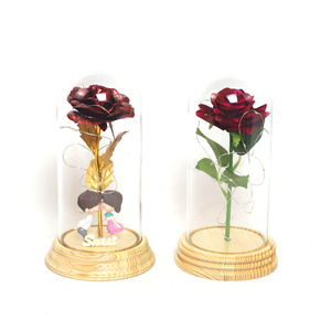 Hộp quà hoa hồng bất tử ngày lễ tình nhân của mẹ, hoa hồng được bảo quản trong mái vòm kính, hộp quà hoa tươi vĩnh cửu - Product Image 5