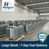 Transformador de Distribución de Energía Sumergido en Aceite S201600kva22kv, Herméticamente Sellado, Bajo Nivel de Ruido, Alto Rendimiento, Subestación