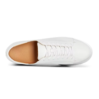 Chaussures décontractées pour hommes en cuir respirant, de marque, élégantes, plates, pour la marche et la gym, vente en gros