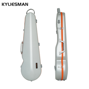 KYLIESMANトラベルハードバイオリンケース、ハイエンド防水3/4 4/4サイズ、長時間旅行や頻繁な演奏に最適な耐久性のあるバッグ - Product Image 1