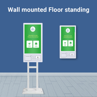 Kiosque tactile en libre-service pour intérieur, écran tactile capacitif 10 points, affichage LED haute résolution, SDK multi-OS, 21,5 pouces