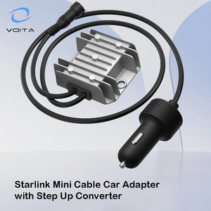 Soporte Para antena starlink ชุด V4 <span class=keywords><strong>Kano</strong></span> 3A 12V ถึง30V พร้อมตัวแปลง starlink 1.5 M ที่จุดซิการ์และปลั๊กตัวเมีย - Product Image 2