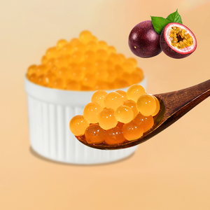 Perles éclatantes de Konjac jaunes de qualité supérieure de Taiwan, bon goût, saveur de fruit de la passion, 3 kg, prêtes à consommer - Product Image 2