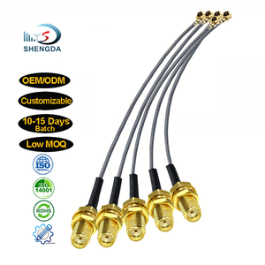 WiFi Kartı ve 4G Modülü için <span class=keywords><strong>SMA</strong></span> Dişi - UFL IPEX Konnektörlü RF1.13 Kablo (İç Anten için) - Product Image 1