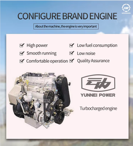 Chargeuse sur pneus 4x4 <span class=keywords><strong>avec</strong></span> godet de 1 m³, 76 kW, certifiée CE ISO, <span class=keywords><strong>avec</strong></span> système hydraulique Eaton Parker pour la construction et l'agriculture - Product Image 4