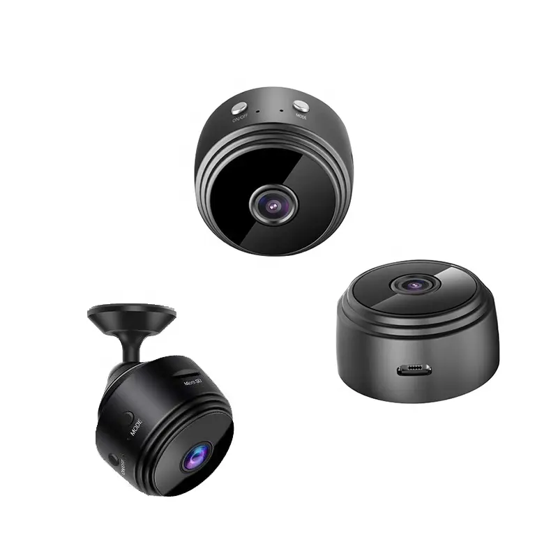 Petite taille Wifi Connect pas cher 1080p Ip Mini_cctv Surveillance de sécurité sans fil A9 Caméra sans fil extérieure