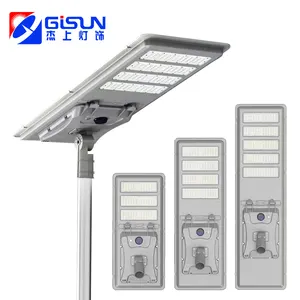 GISUN Совместимость с электрозарядкой переменного тока литой алюминиевый 30 Вт 40 Вт 50 Вт уличный промышленный уличный светильник на солнечной батарее
