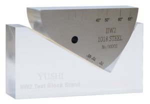 YUSHI <span class=keywords><strong>IIW</strong></span> TYP V2 Kalibrierblock für Winkelstrahl-Kalibrierung - Product Image 5