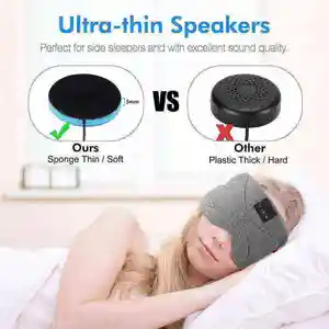 Hot New Product 3D Sleep Mask Headphone Wireless Headband Sleep Headphones Headsets