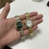 Montre élégante ovale à quartz pour femme, fabrication OEM ODM directe d'usine, acier inoxydable 316L, étanche, logo/cadran/sangle/emballage personnalisés