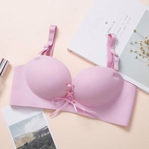 <span class=keywords><strong>Sujetador</strong></span> <span class=keywords><strong>deportivo</strong></span> sin costuras para mujer con <span class=keywords><strong>cierre</strong></span> frontal francés, realce, tirantes finos inalámbricos, Invisible comodidad, cordones - Product Image 1
