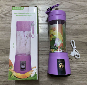 Wholesale USB <strong>Juicer</strong> Cup Portable Blender 380ML Eco-Friendly PC Plastic Automatic Fruit <strong>Vegetable</strong> <strong>Juicer</strong> Stainless Steel Blades - Product Image 4